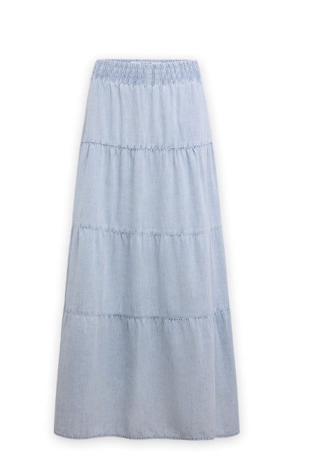 Maxi Skirt With Gathering