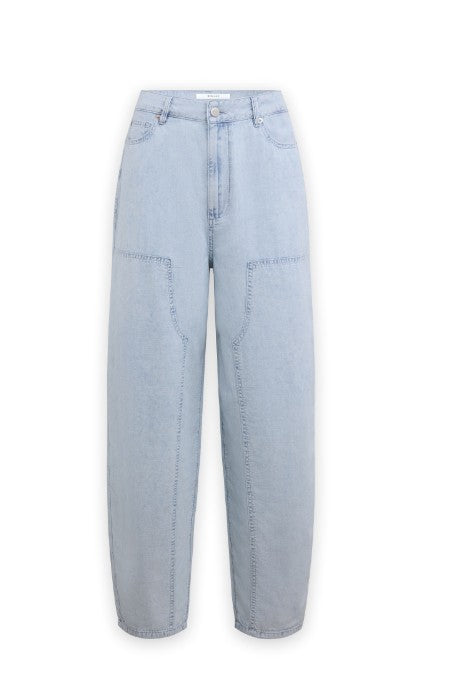 Flowy Barrel Jeans