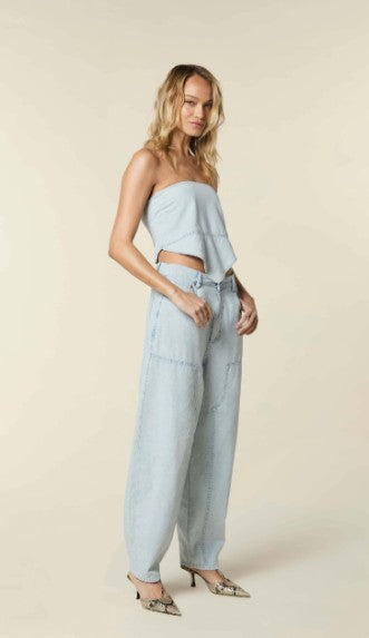 Flowy Barrel Jeans