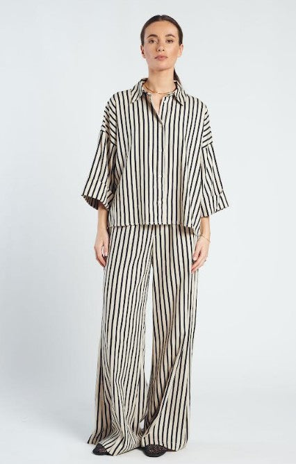 Dahlia top-Striped