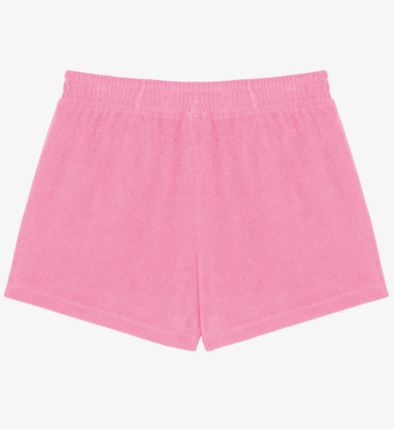 Terry shorts candy rose