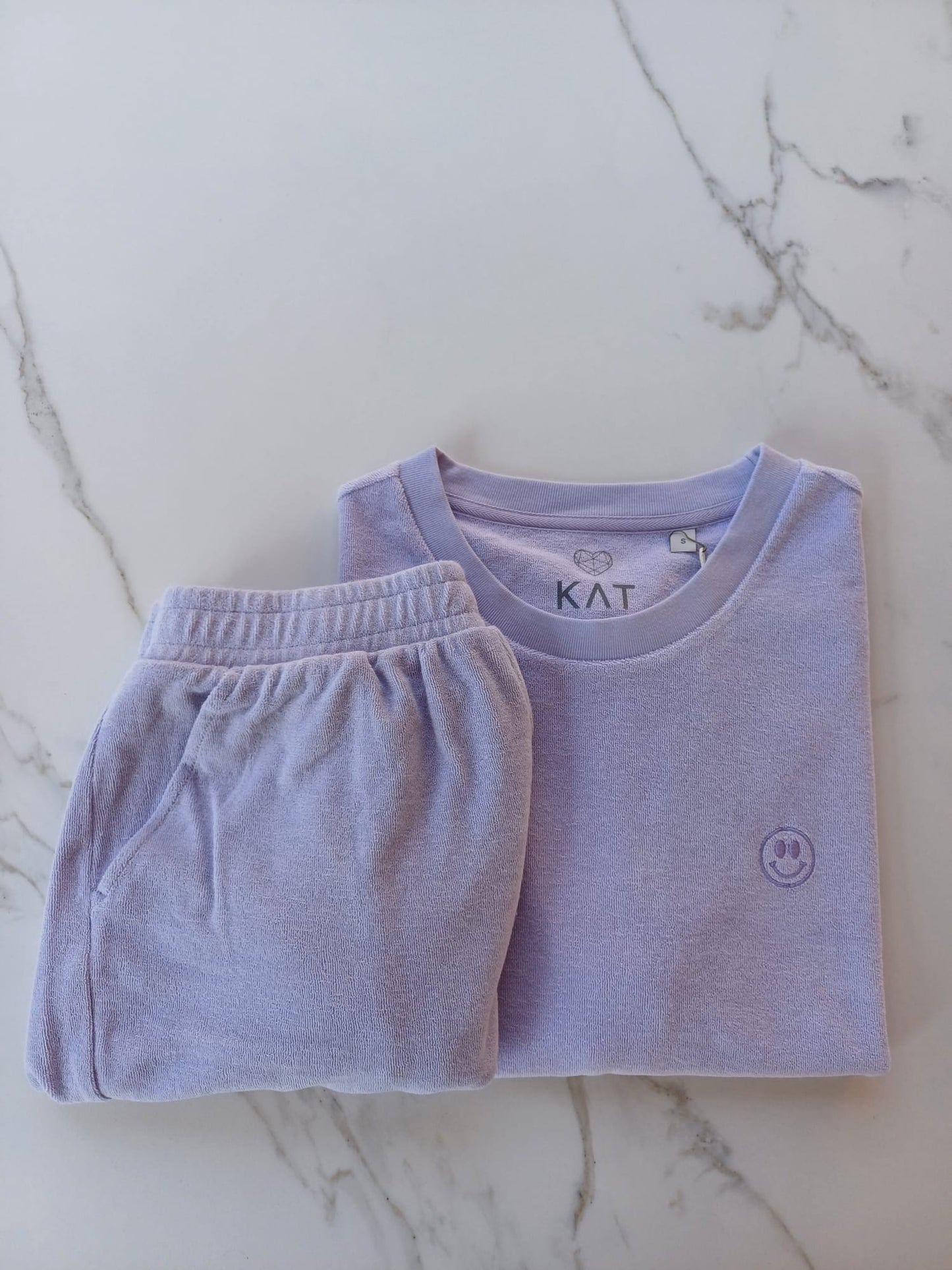 Terry shorts lavender