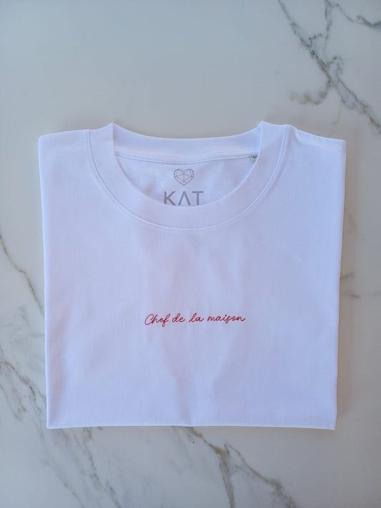 T-shirt 'Chef de la maison'