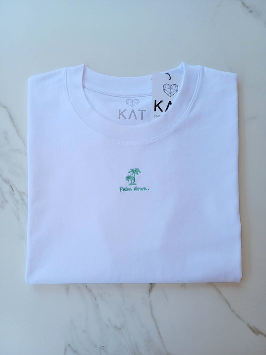 T-shirt Palm down (white)