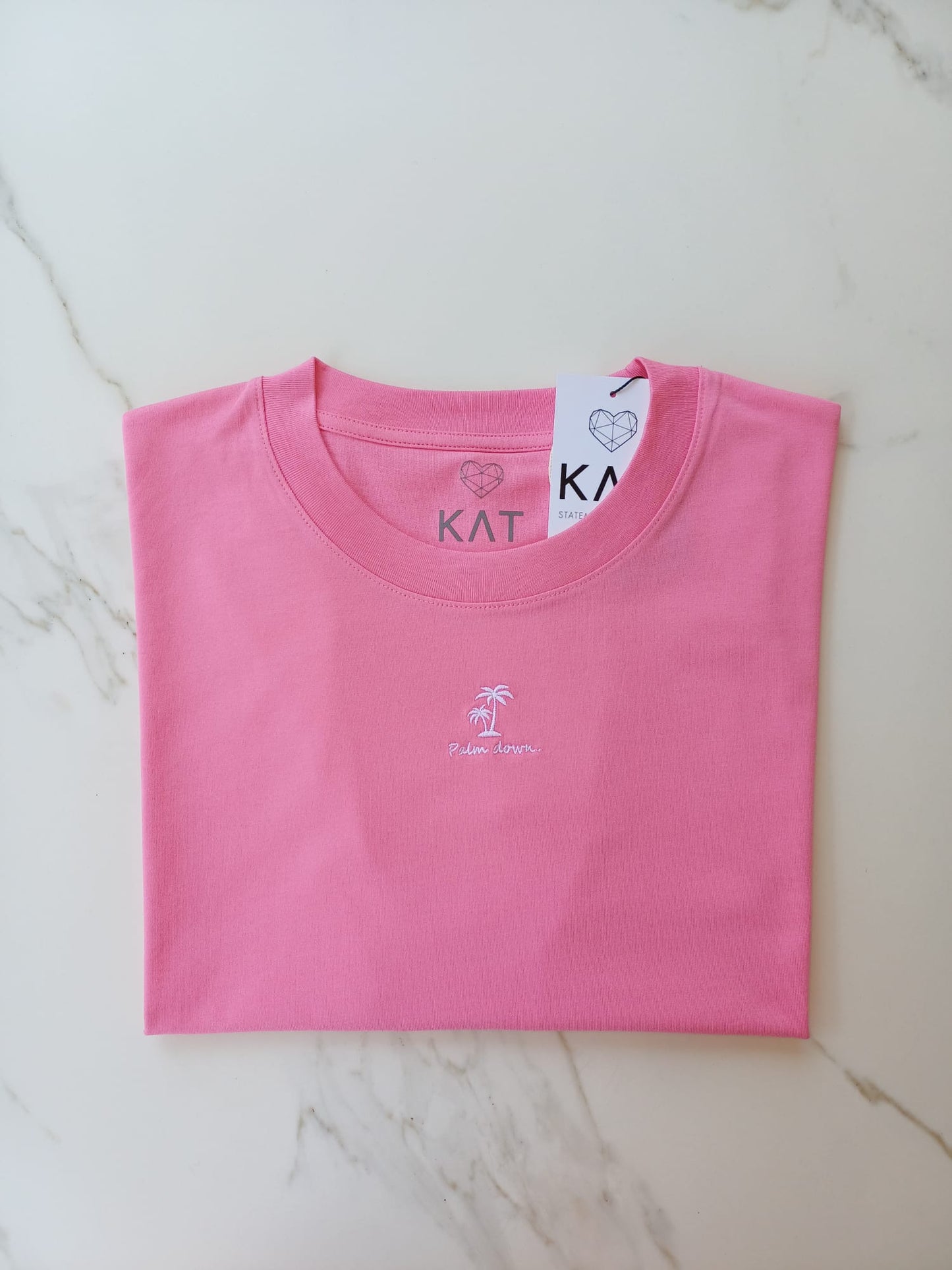T-shirt Palm down (pink)