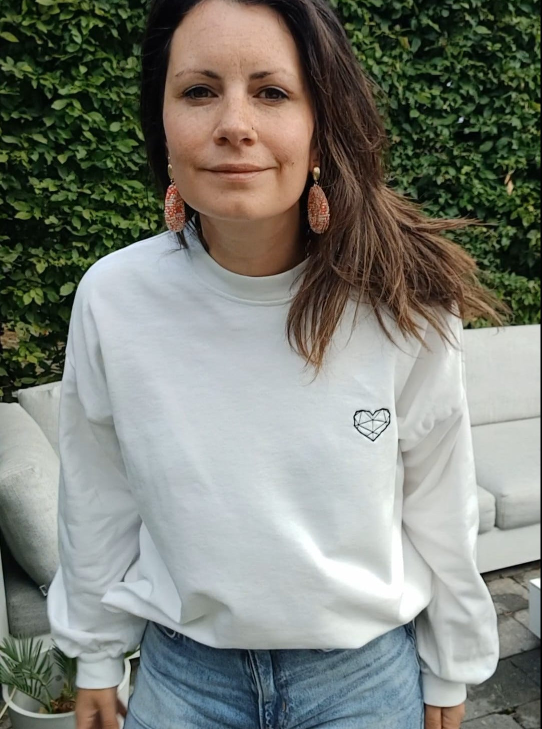 Sweater KAT - Ivory color