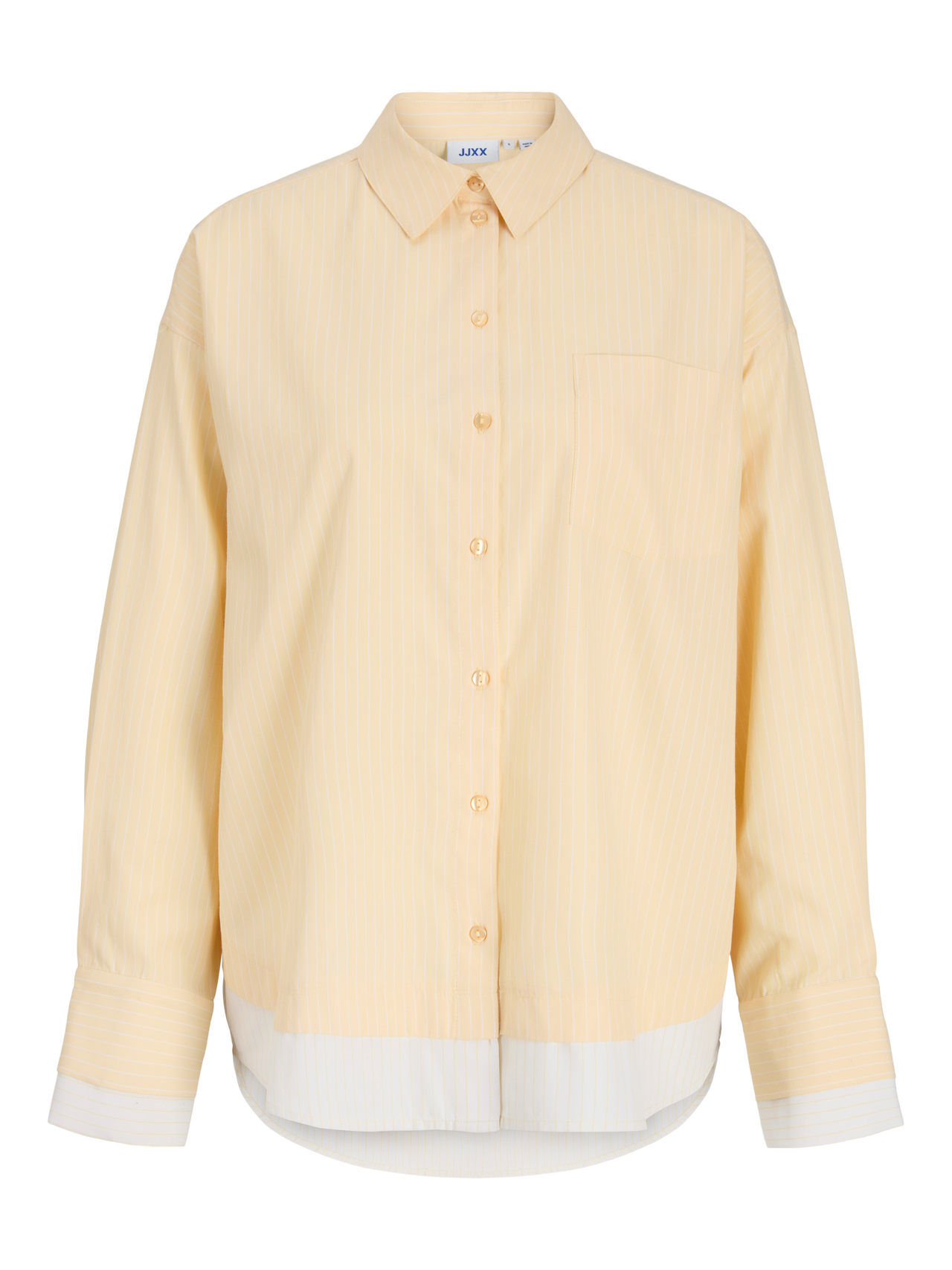JXCARO POPLIN LS DOUBLE SHIRT WVN