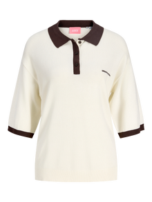 JXVILDA SS POLO KNIT