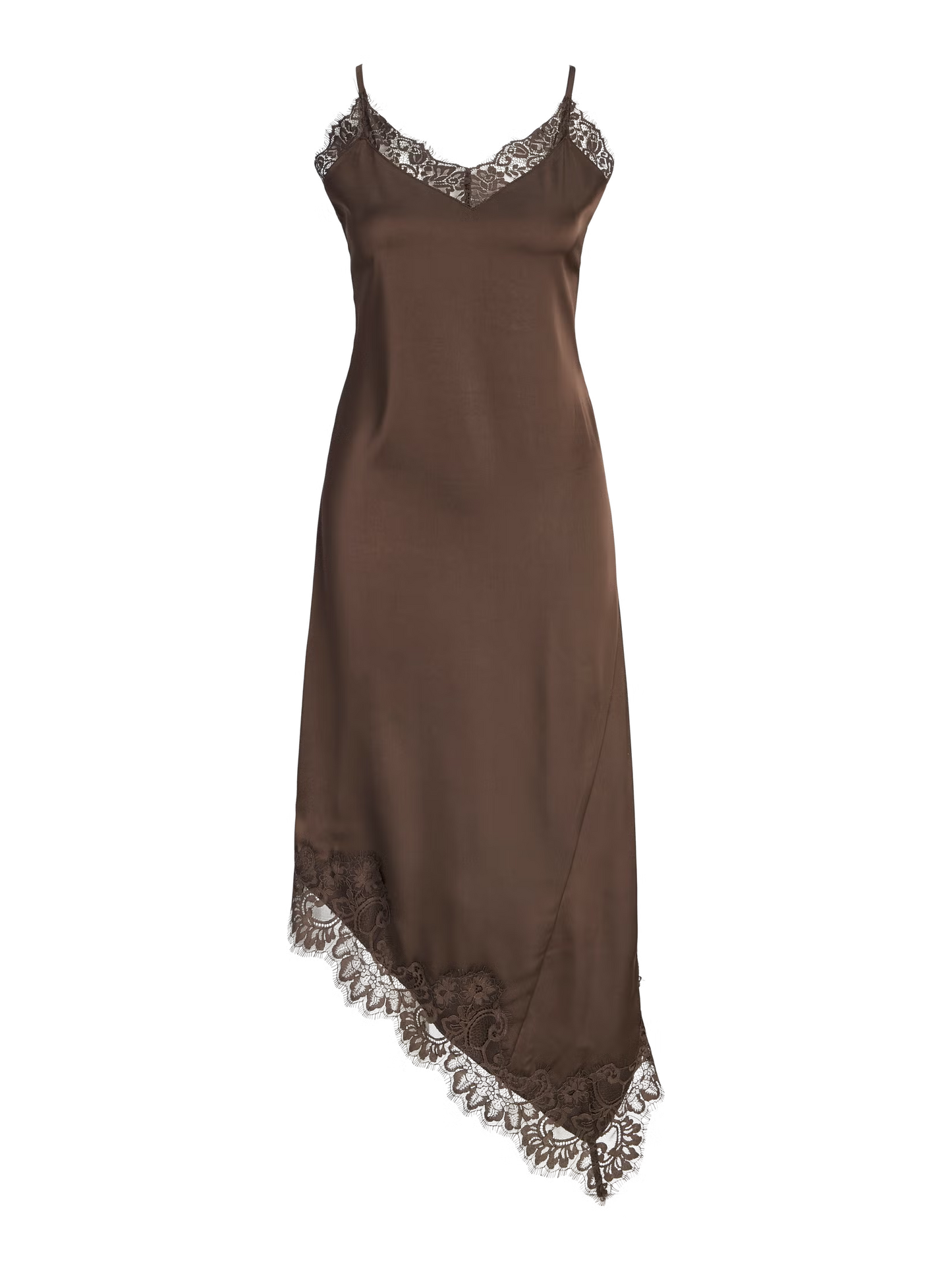 JXVIMA SATIN SL LACE MIX DRESS WVN LN