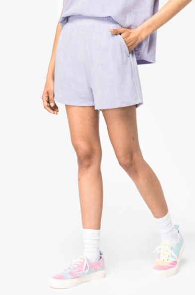 Terry shorts lavender