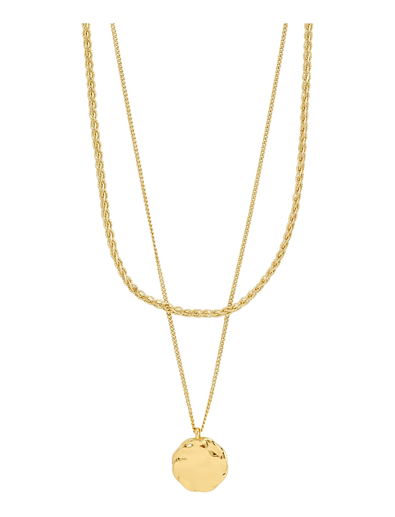 necklace 2-in-1 set, gold-plated