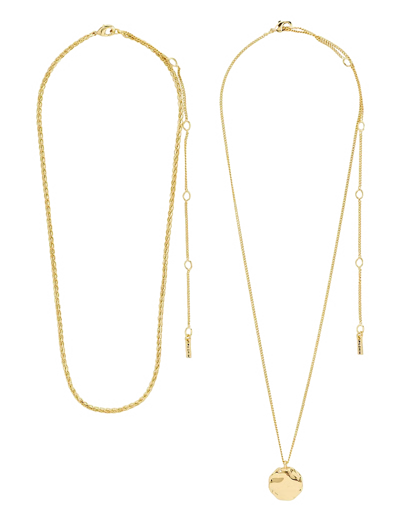 necklace 2-in-1 set, gold-plated