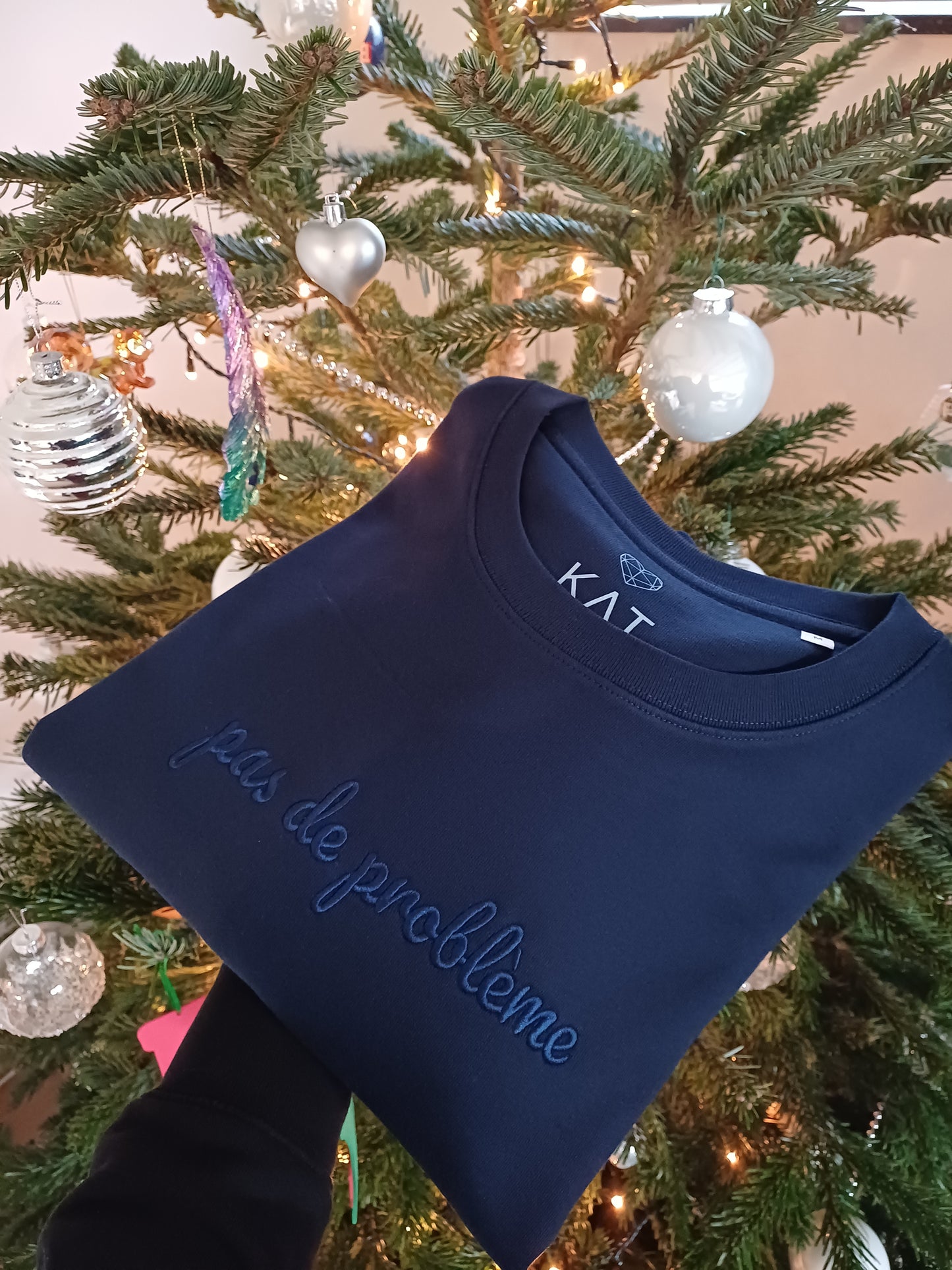 Sweater pas de problème - French navy