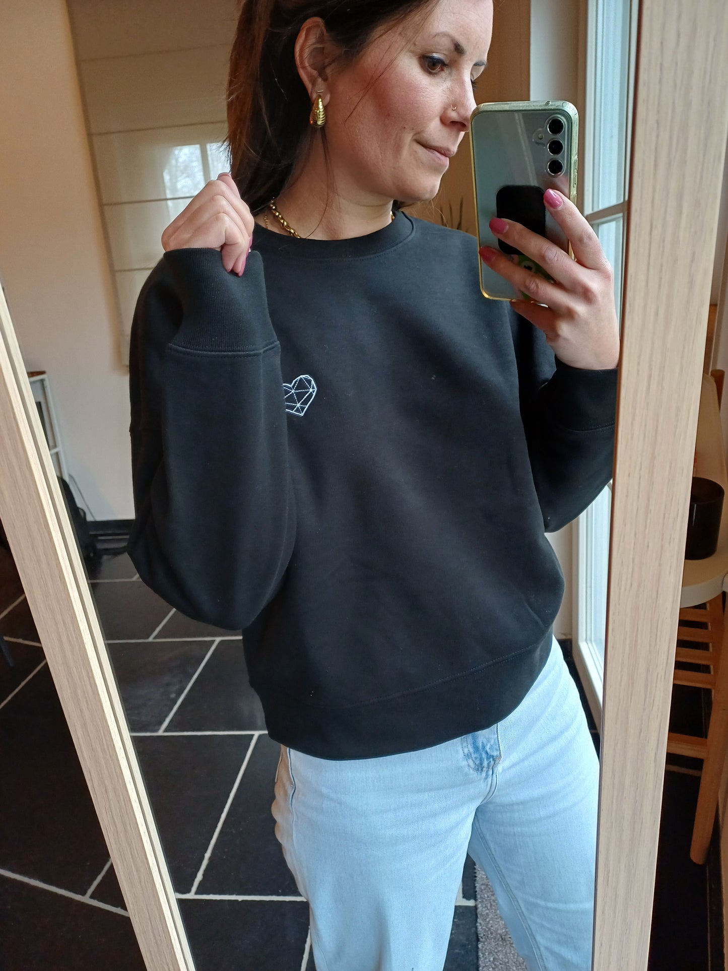 Sweater heart - Black