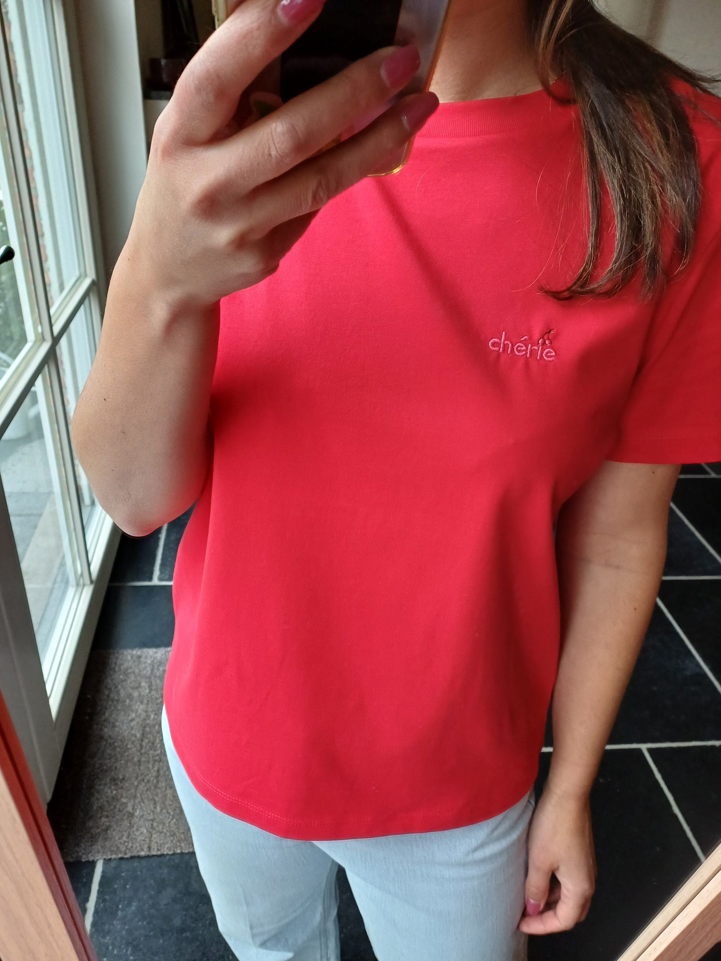 T-shirt CHERIE red