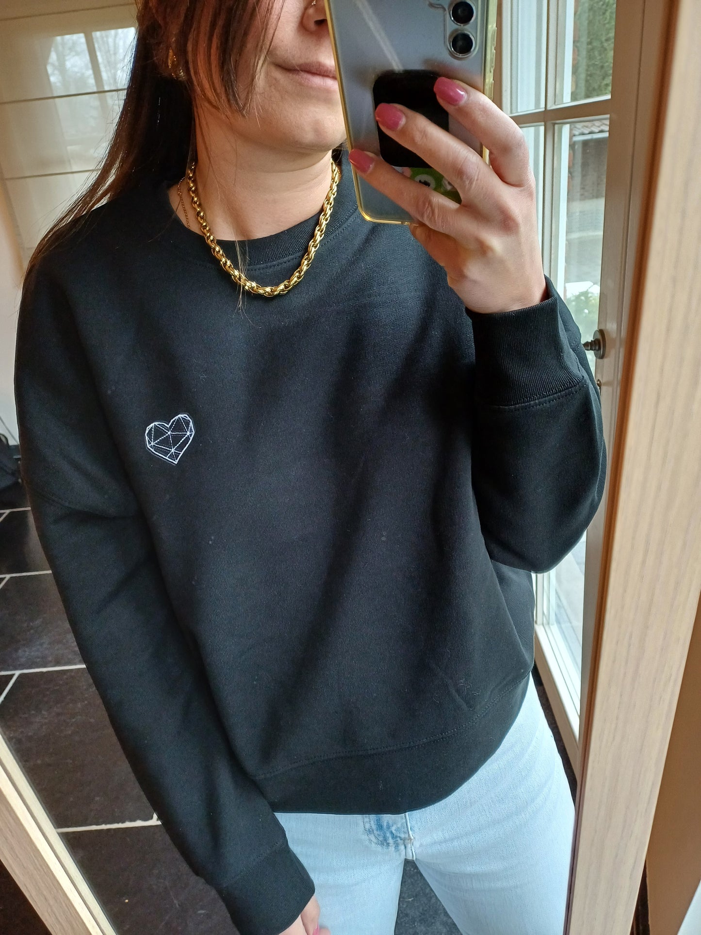 Sweater heart - Black