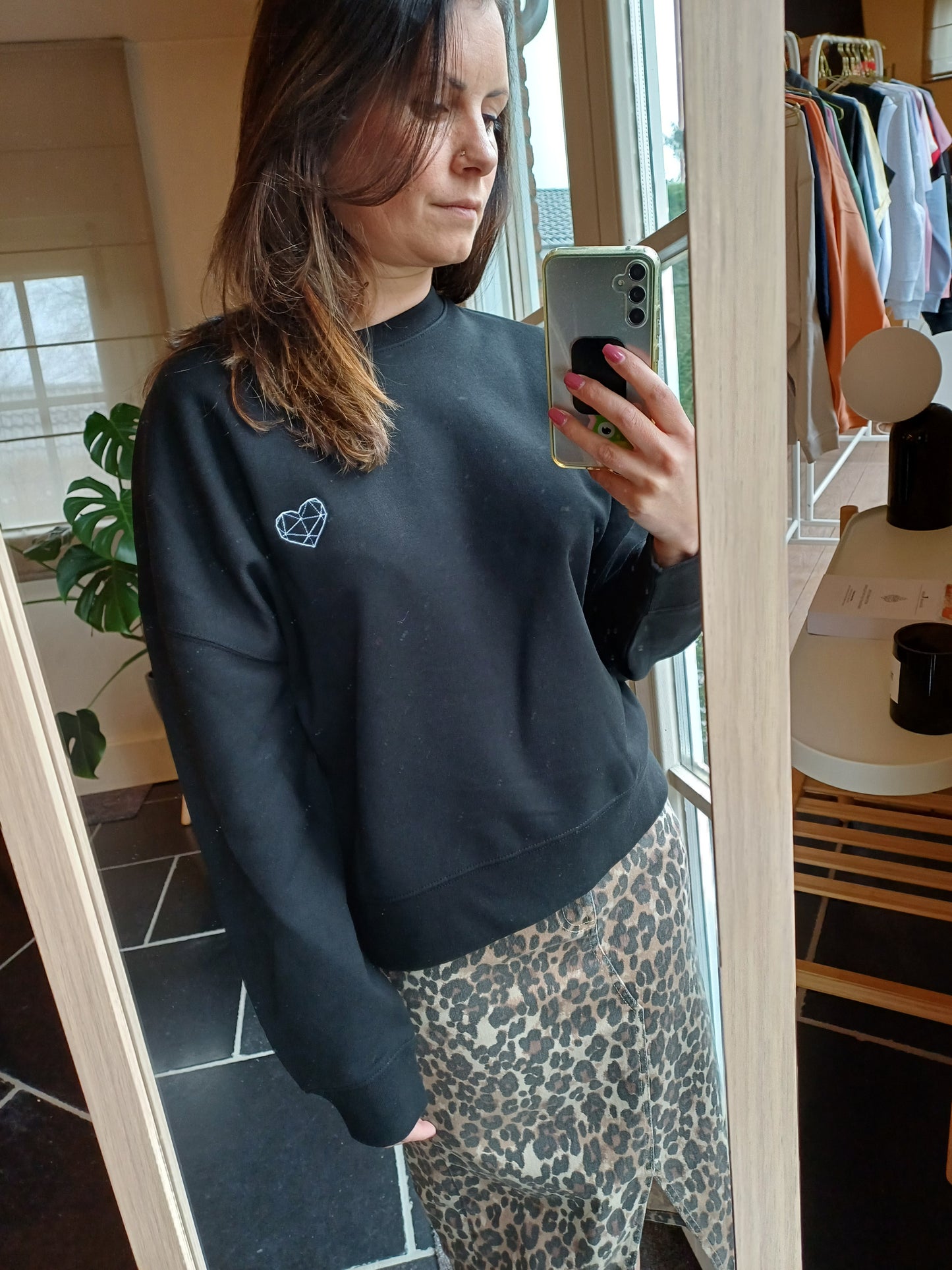 Sweater heart - Black