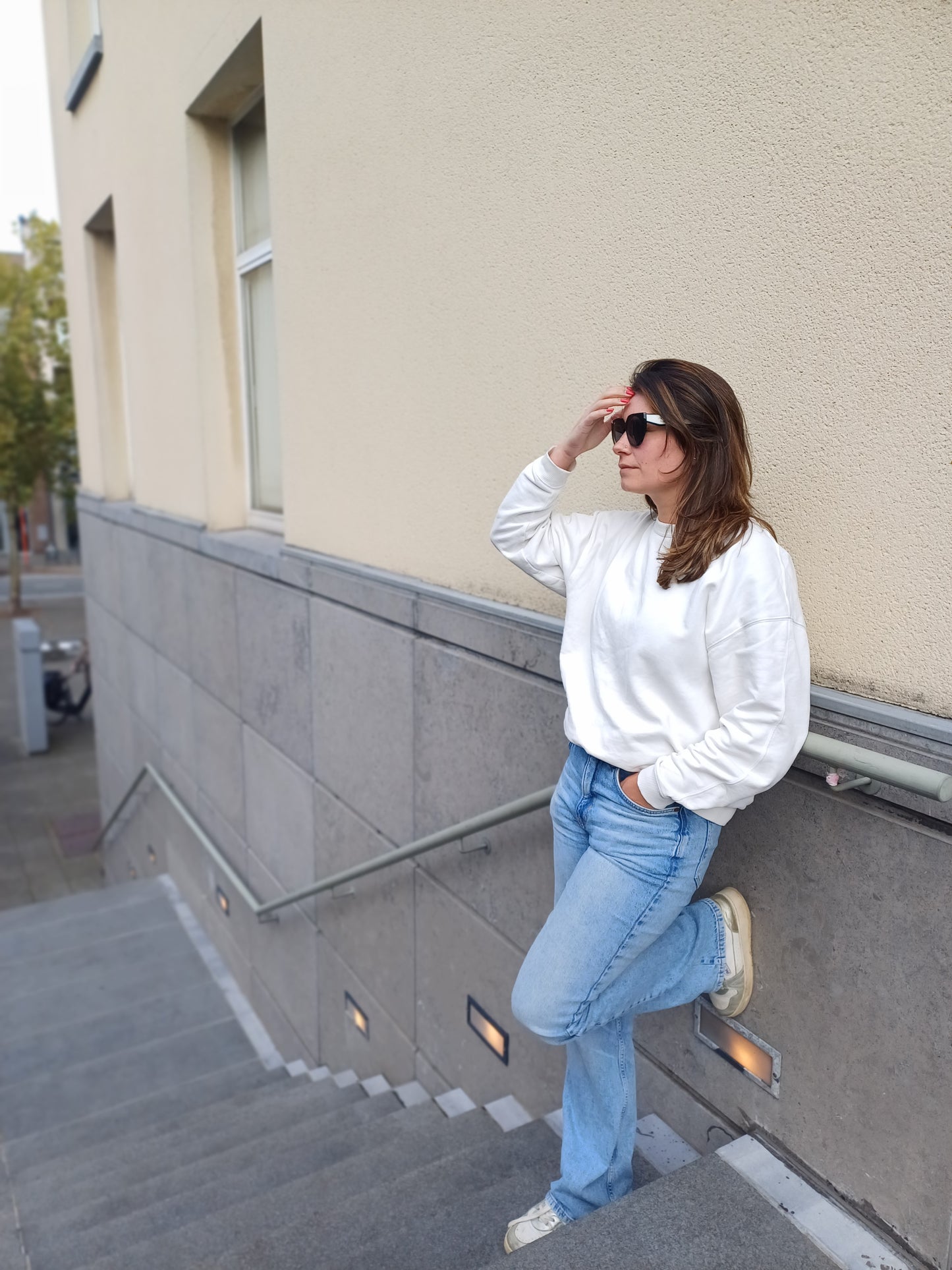 Sweater LOVE WARRIOR off white