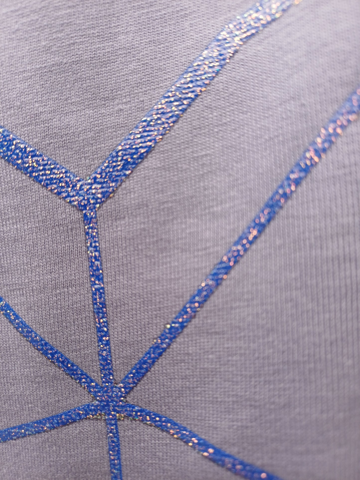 T-shirt BIG HEART blue-grey