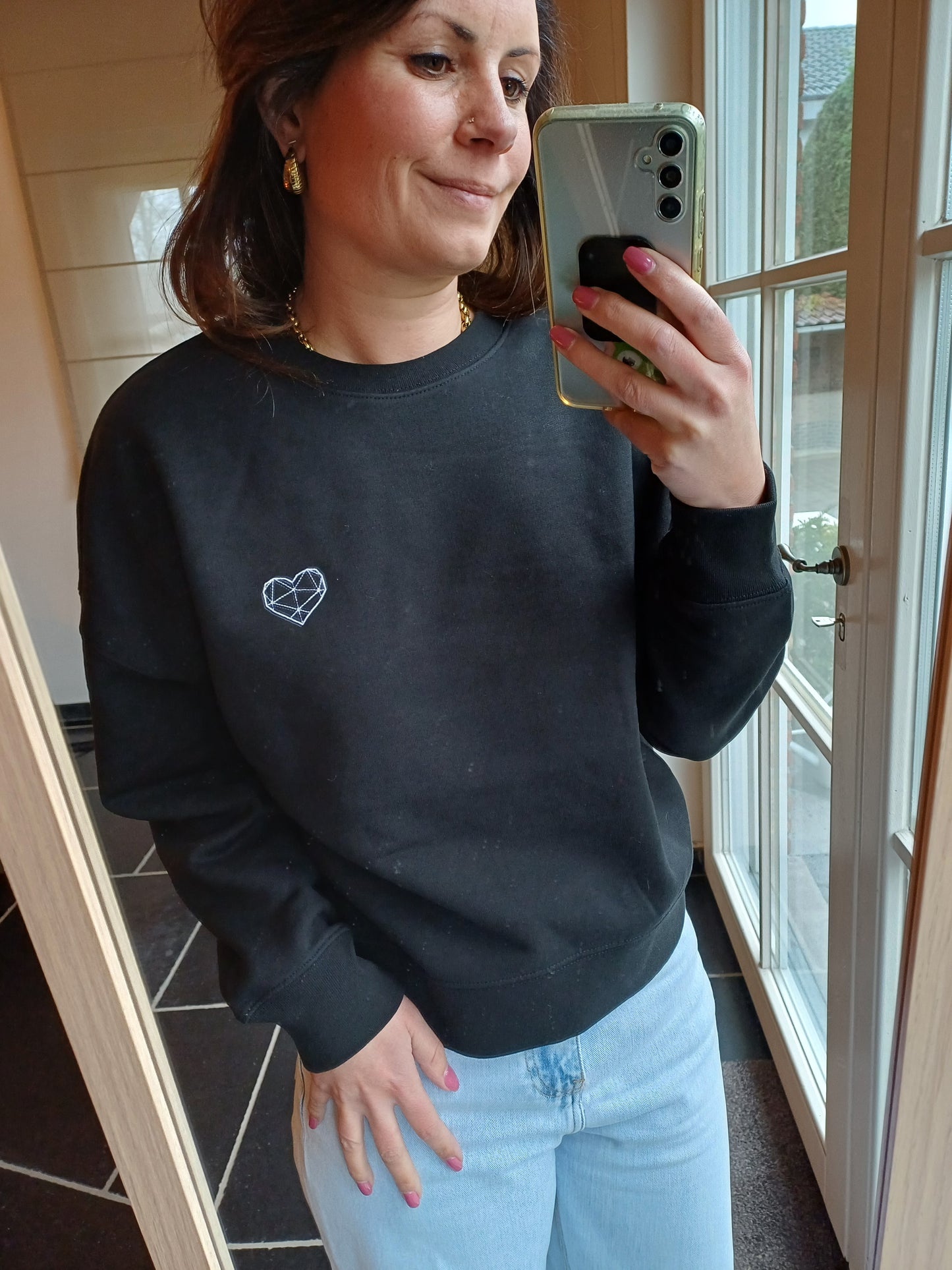 Sweater heart - Black