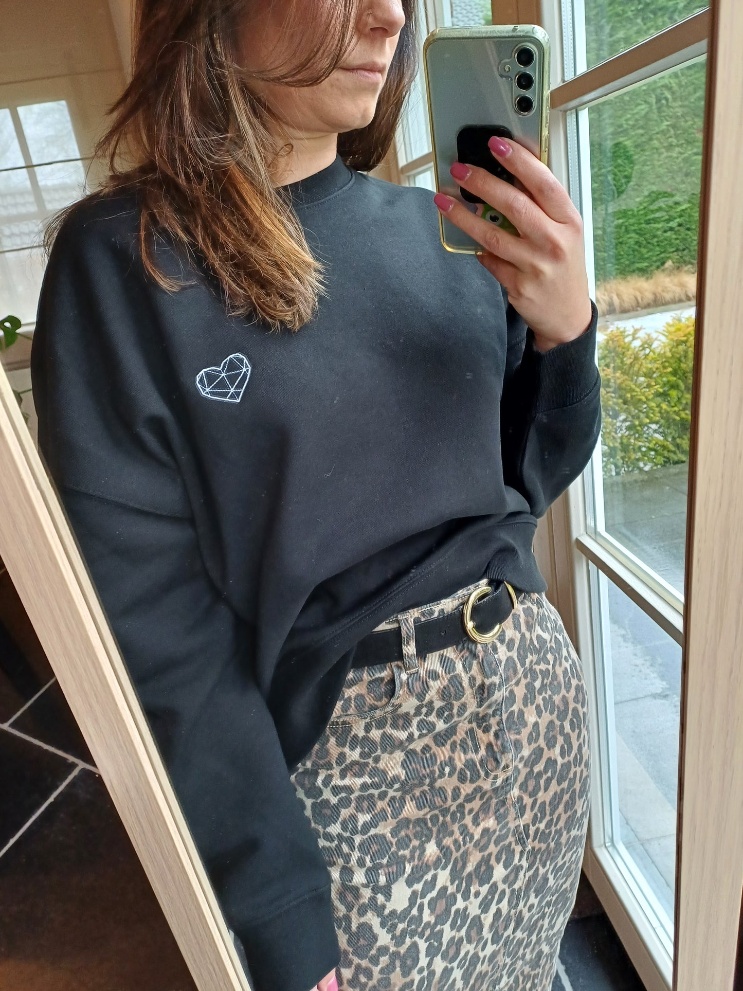 Sweater heart - Black