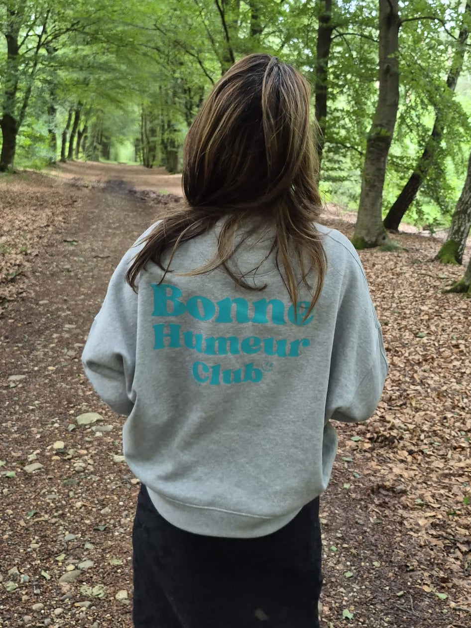 Sweater bonne humeur heather grey