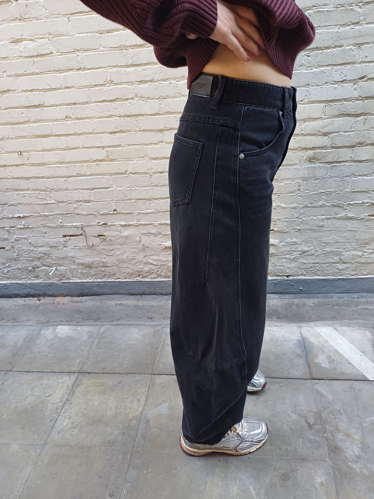 Jules - Wide Balloon Jeans With Low Crotch