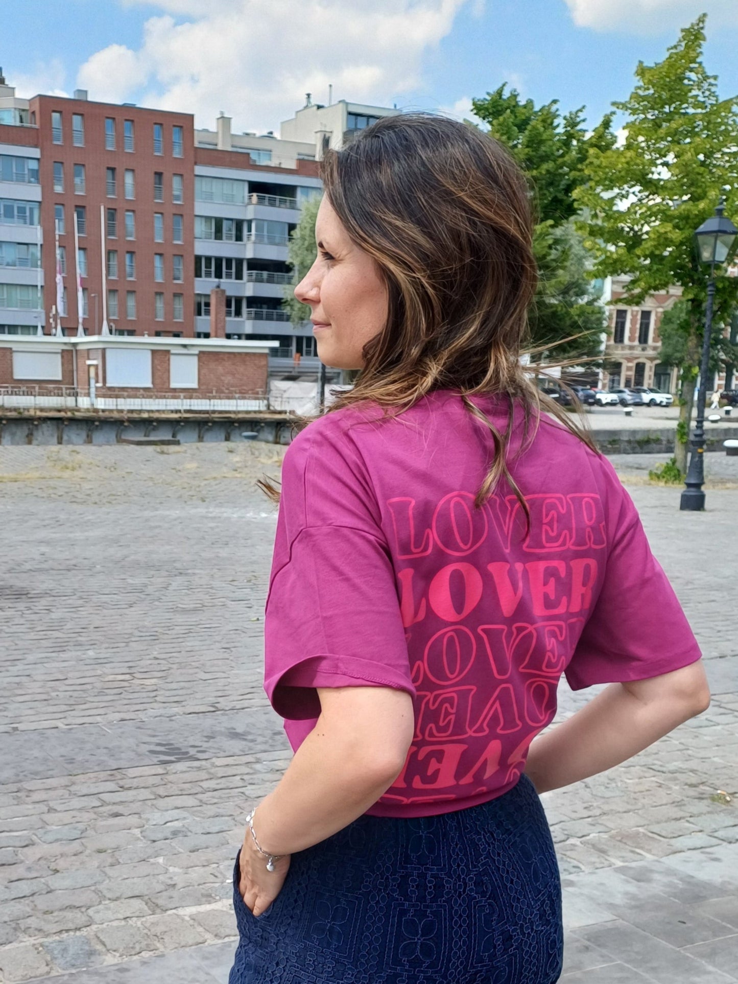 T-shirt cherry LOVER