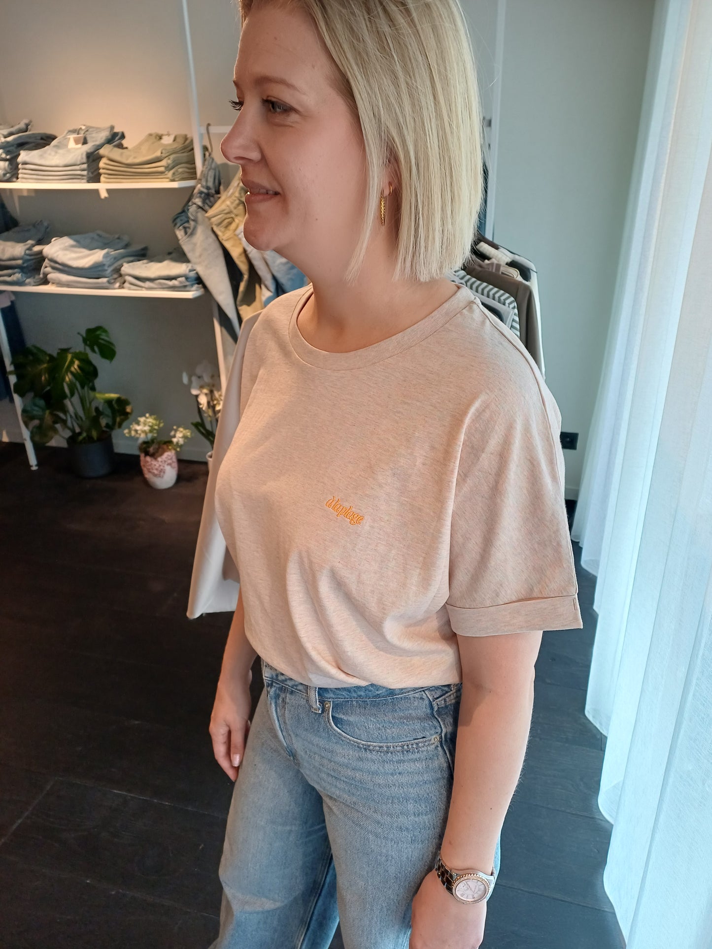 T-shirt à la plage
