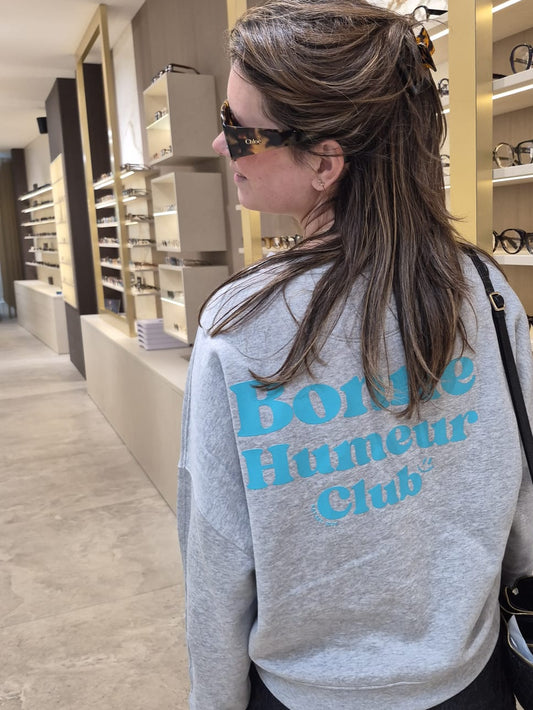 Sweater bonne humeur heather grey