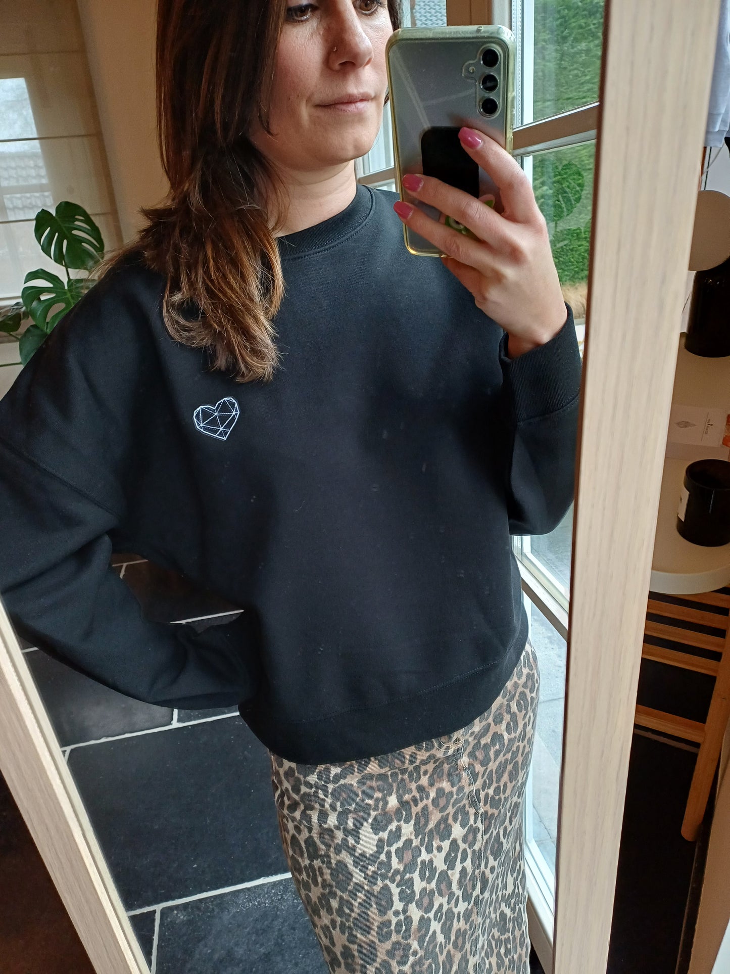 Sweater heart - Black