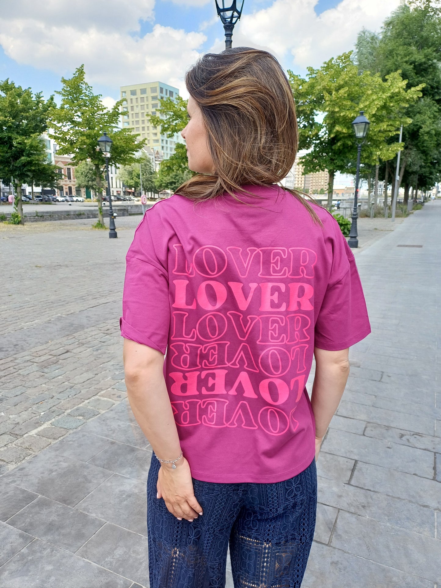 T-shirt cherry LOVER