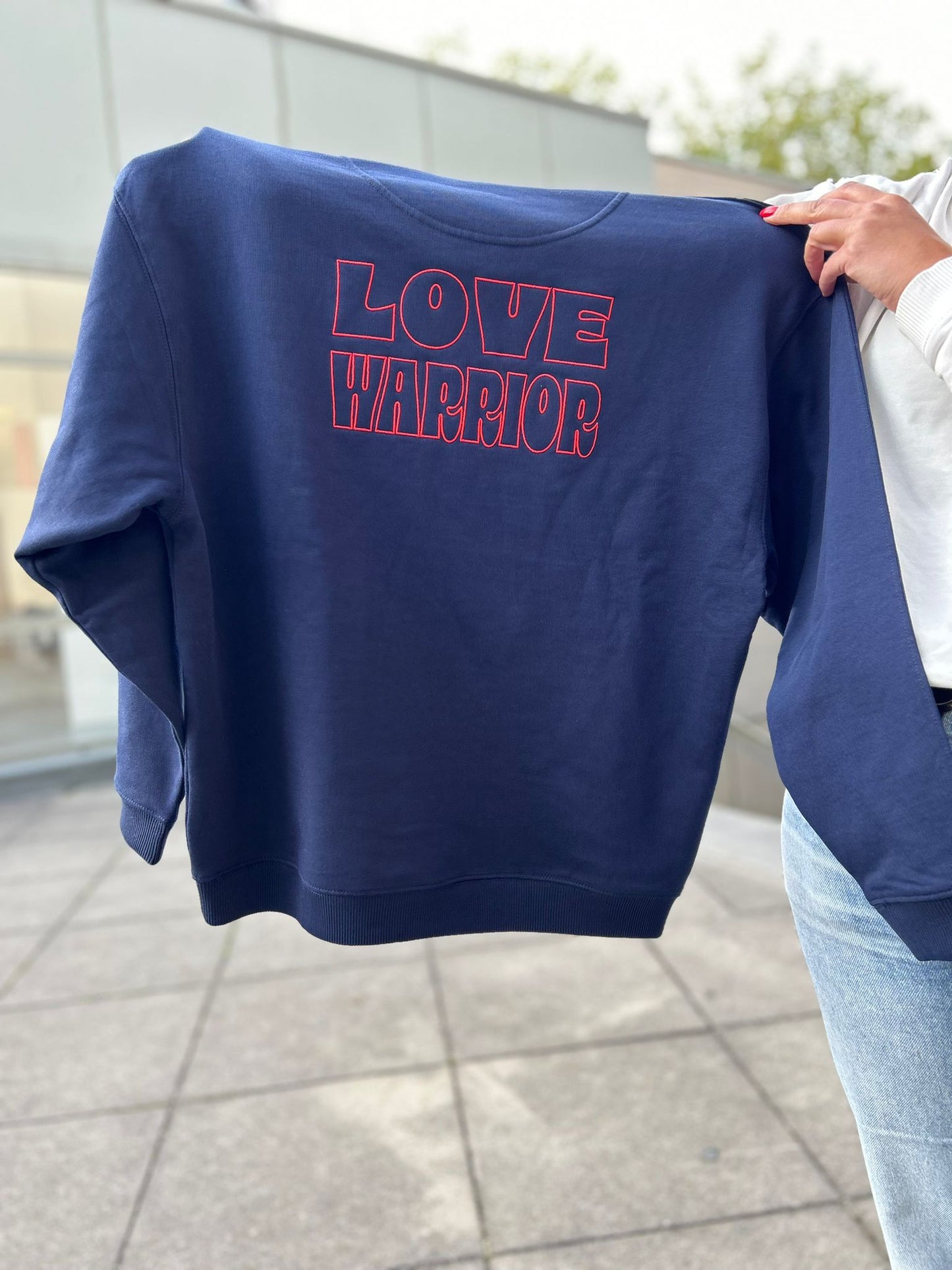Sweater LOVE WARRIOR Blue