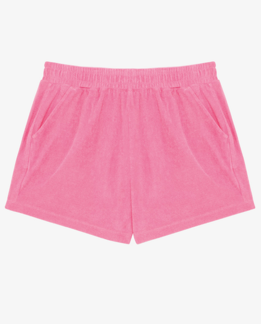 Terry shorts candy rose